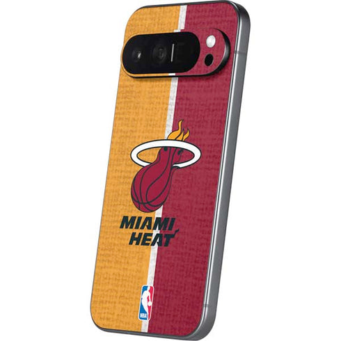 NBA Miami Heat Canvas Pixel 9 Pro XL Skin